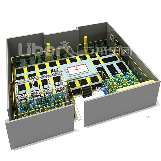 室內蹦床,蹦床樂園